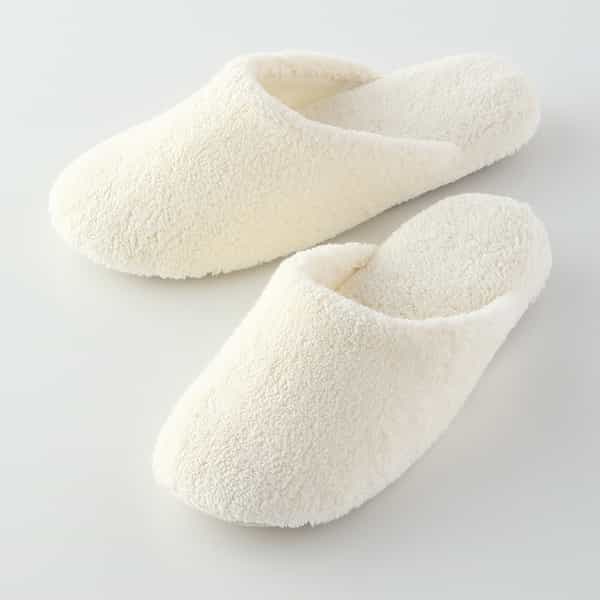 コットンカラー スリッパ