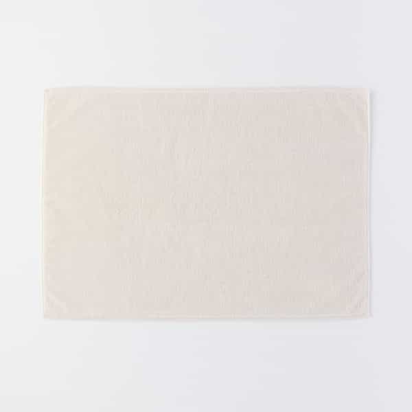 麻綿リバーシブルタオルマット バスマット 約50×70cm