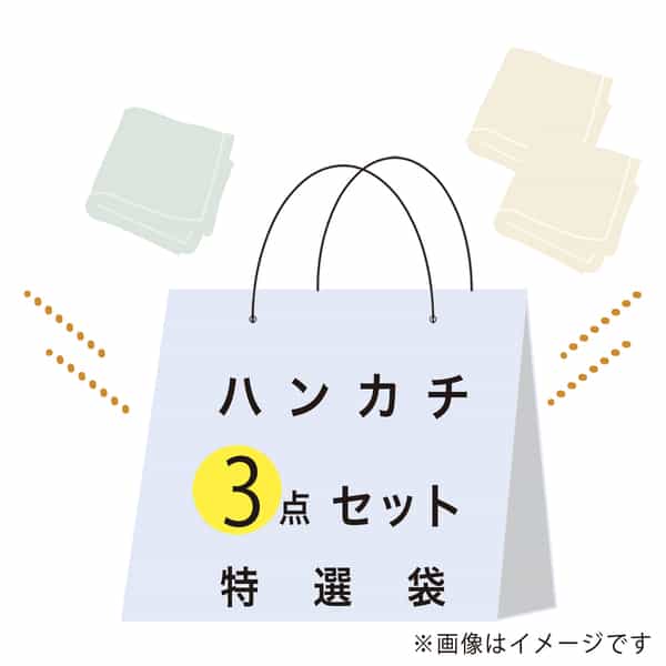 【期間限定値下げ中】お買い得ハンカチセット（タオルハンカチ3点）