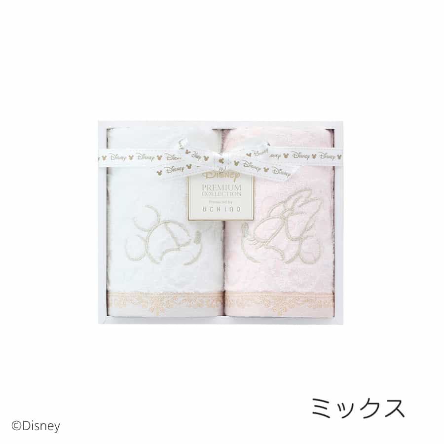 エターナリー ゲストタオル2枚 （WG20876）-ディズニー-UCHINO Online Shop