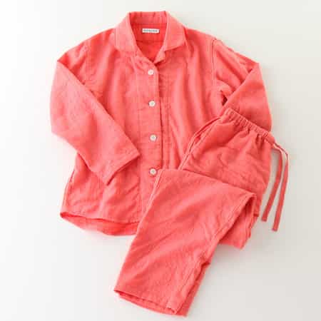 SALE】＜訳あり＞マシュマロガーゼカラーシャンブレーレディスパジャマ（WK_RPZ20095）-UCHINO-women（ウィメンズ）-UCHINO  Online Shop