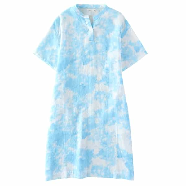 SALE】<訳あり>マシュマロガーゼ レディスプリントスキッパー ワンピース（WK_RTS16604）-UCHINO-women（ウィメンズ）-UCHINO  Online Shop