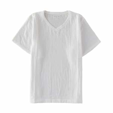 SALE】マシュマロガーゼストライプ長袖ワンピース（RTF15054）-UCHINO