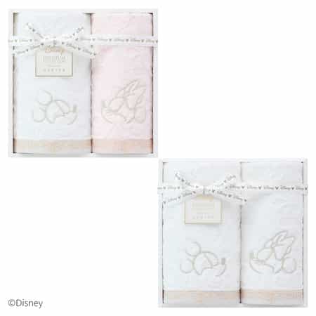 エターナリー フェイスタオル1枚　ゲストタオル1枚　　　　　　　　　　